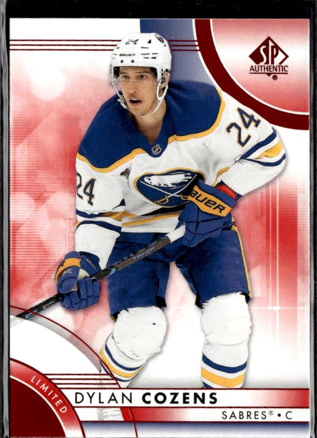 2023-24 Upper Deck SP Authentic Hockey Limited Red #16 Dylan Cozens