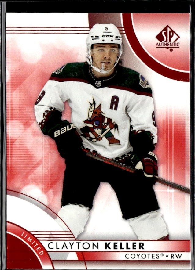 2023-24 Upper Deck SP Authentic Hockey Limited Red #40 Clayton Keller