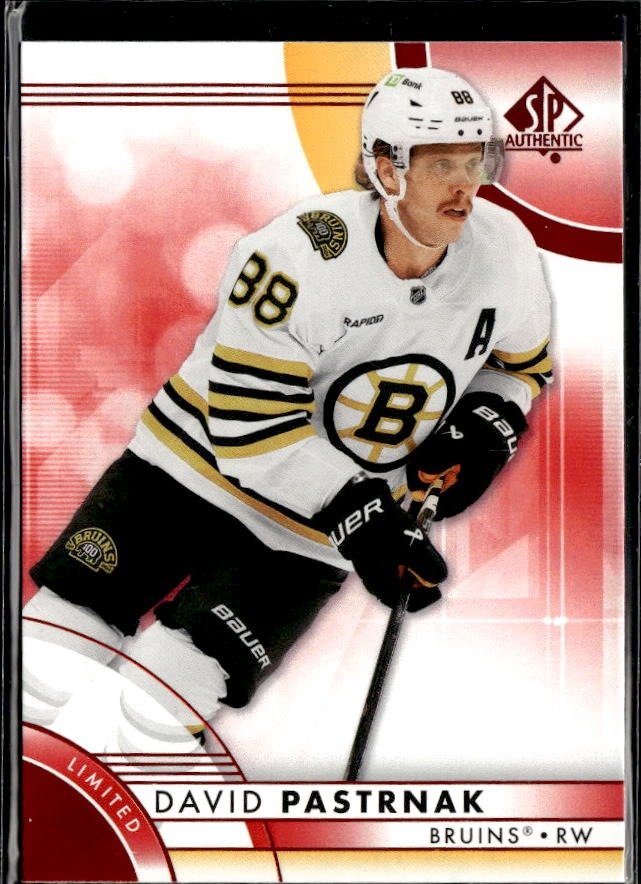2023-24 Upper Deck SP Authentic Hockey Limited #76 David Pastrnak