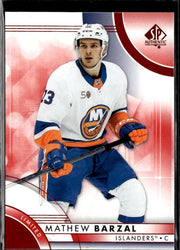 2023-24 Upper Deck SP Authentic Hockey Limited Red #91 Mathew Barzal