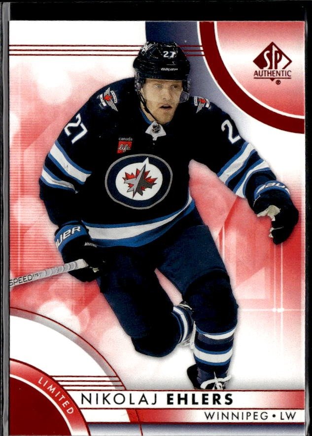 2023-24 Upper Deck SP Authentic Hockey Limited Red #94 Nikolaj Ehlers