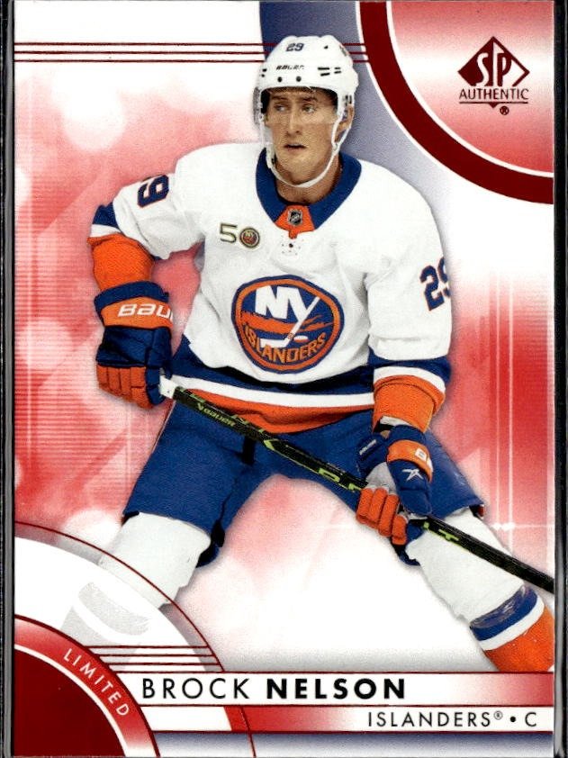 2023-24 Upper Deck SP Authentic Hockey Limited Red #57 Brock Nelson