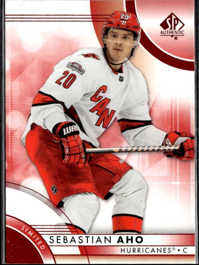 2023-24 Upper Deck SP Authentic Hockey Limited Red #20 Sebastian Aho