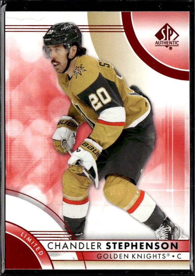 2023-24 Upper Deck SP Authentic Hockey Limited Red #61 Chandler Stephenson
