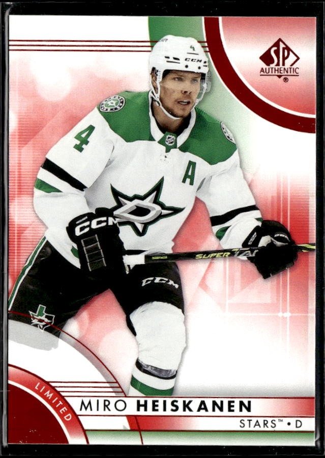 2023-24 Upper Deck SP Authentic Hockey Limited Red #42 Miro Heiskanen