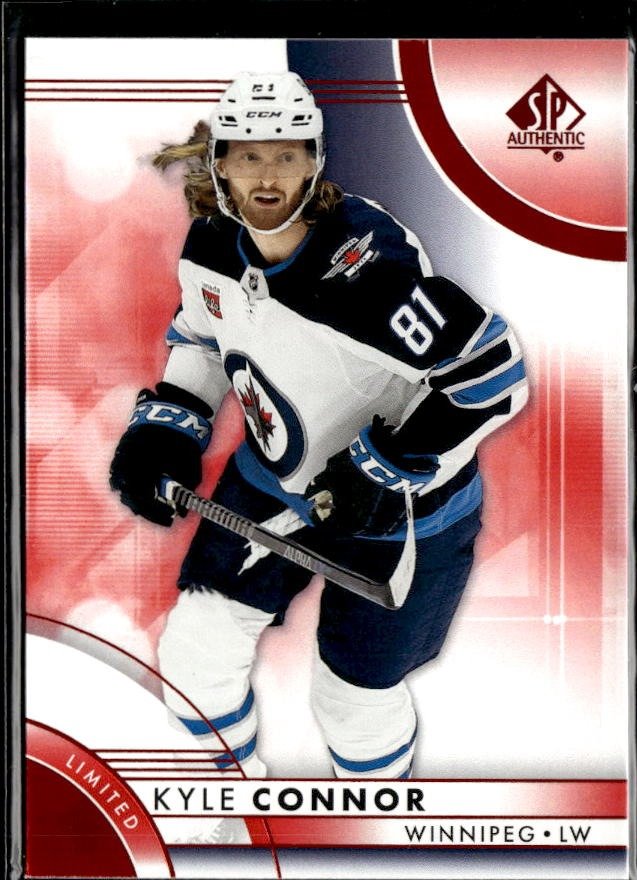2023-24 Upper Deck SP Authentic Hockey Limited Red #47 Kyle Connor