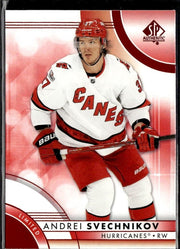 2023-24 Upper Deck SP Authentic Hockey Limited Red #21 Andrei Svechnikov