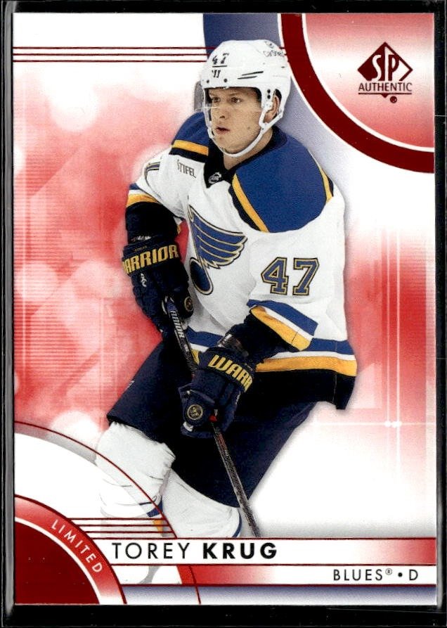 2023-24 Upper Deck SP Authentic Hockey Limited Red #67 Torey Krug