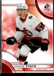 2023-24 Upper Deck SP Authentic Hockey Limited Red #41 Shane Pinto