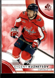 2023-24 Upper Deck SP Authentic Hockey Limited Red #62 Evgeny Kuznetsov