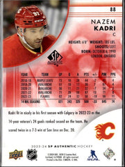 2023-24 Upper Deck SP Authentic Hockey Limited Red #88 Nazem Kadri (2)