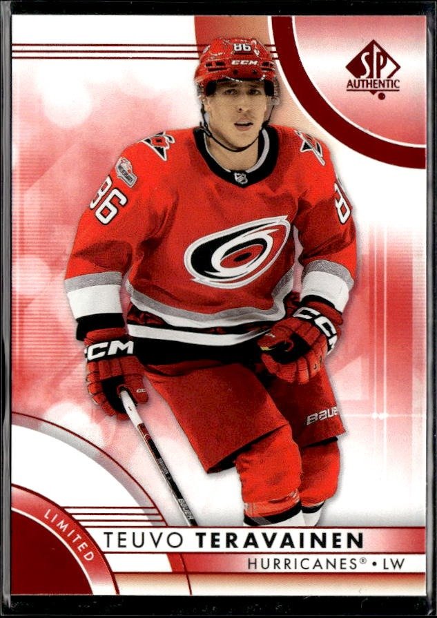 2023-24 Upper Deck SP Authentic Hockey Limited Red #50 Teuvo Teravainen