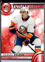 2023-24 Upper Deck SP Authentic Hockey Limited Red #126 Samuel Bolduc