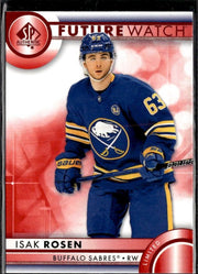 2023-24 Upper Deck SP Authentic Hockey Future Watch Red #193 Isak Rosen Rookie