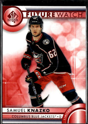 2023-24 SP Authentic Hockey Future Watch Red Rookie #162 Samuel Knazko