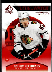 2025-26 SP Authentic SP Authentic Future Watch Limited Red Artyom Levshunov
