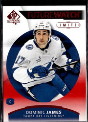 2025-26 SP Authentic SP Authentic Future Watch Limited Red Rookie Dominic James