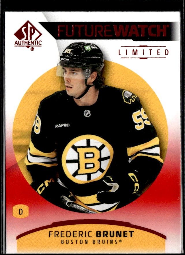 2025-26 SP Authentic SP Authentic Future Watch Limited Frederic Brunet