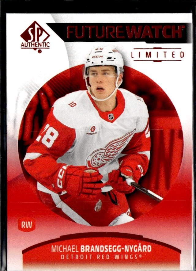 2025-26 SP Authentic SP Authentic Future Watch Limited Michael Brandsegg-Nygård