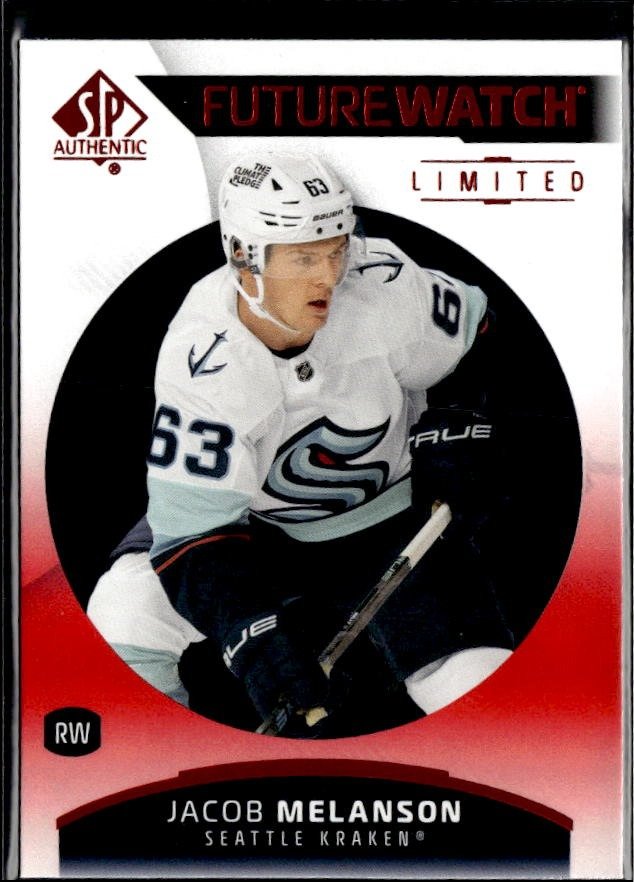 2025-26 SP Authentic SP Authentic Future Watch Limited Jacob Melanson