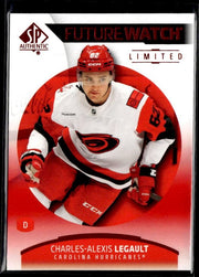 2025-26 SP Authentic Future Watch Limited Red Rookie #193 Charles-Alexis Legault