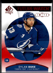 2025-26 SP Authentic SP Authentic Future Watch Limited Limited Red Dylan Duke