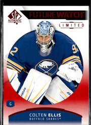 2025-26 SP Authentic SP Authentic Future Watch Limited Red Rookie Colten Ellis