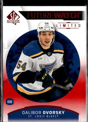 2025-26 SP Authentic SP Authentic Future Watch Limited Red Dalibor Dvorsky