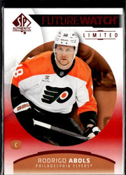 2025-26 SP Authentic SP Authentic Future Watch Limited Red Rookie Rodrigo Abols