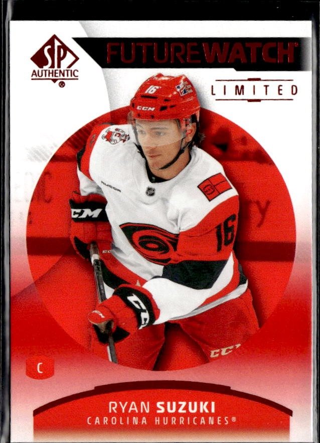 2025-26 SP Authentic SP Authentic Future Watch Limited Limited Red Ryan Suzuki