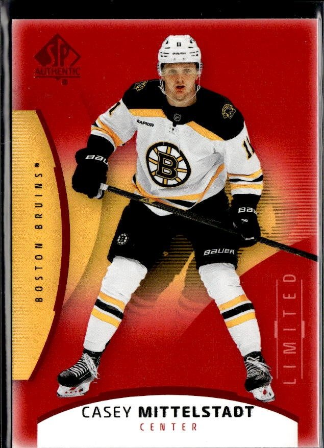 2025-26 Upper Deck SP Authentic Hockey Limited Red #74 Casey Mittelstadt
