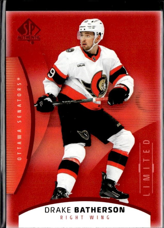 2025-26 Upper Deck SP Authentic Hockey Future Watch Limited Red Drake Batherson