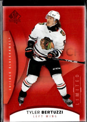 2025-26 UD SP Authentic Hockey Future Watch Limited Red #12 Tyler Bertuzzi