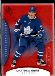 2025-26 SP Authentic SP Authentic Hockey Future Watch Limited Red Matthew Knies