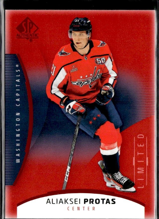2025-26 Upper Deck SP Authentic Hockey Limited Red #31 Aliaksei Protas