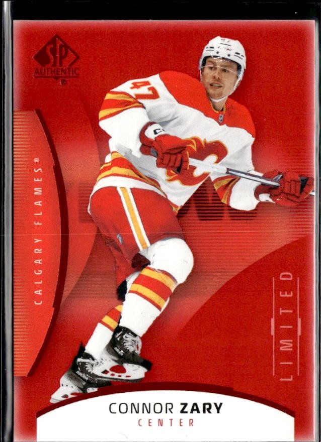 2025-26 Upper Deck SP Authentic Hockey Limited Red #58 Connor Zary