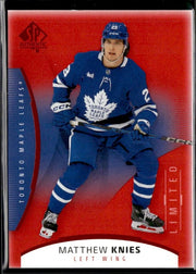 2025-26 Upper Deck SP Authentic Hockey Limited Red #88 Matthew Knies