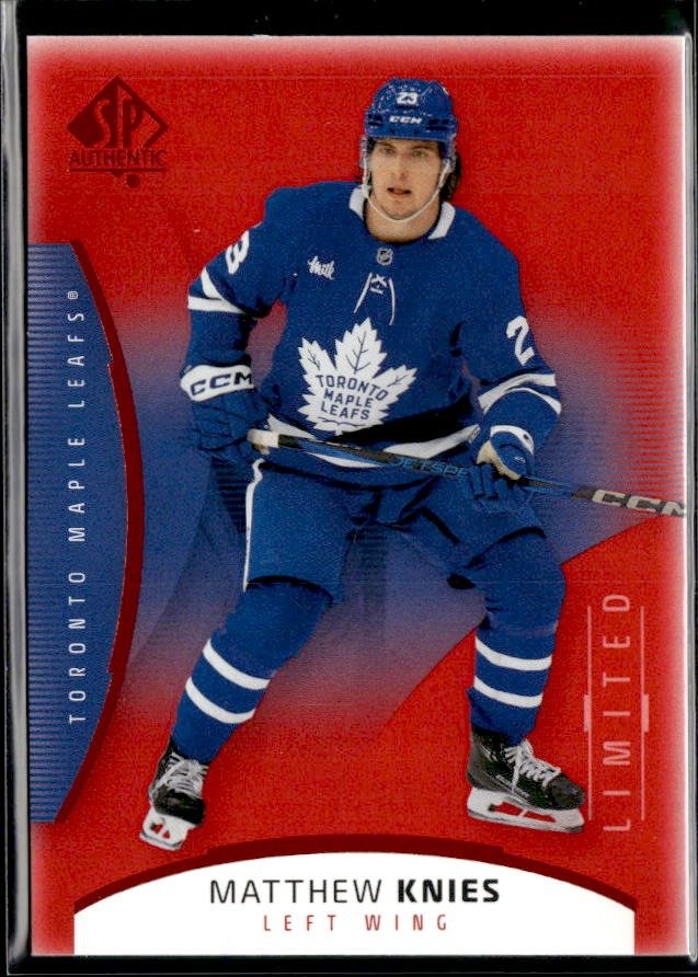2025-26 Upper Deck SP Authentic Hockey Limited Red #88 Matthew Knies