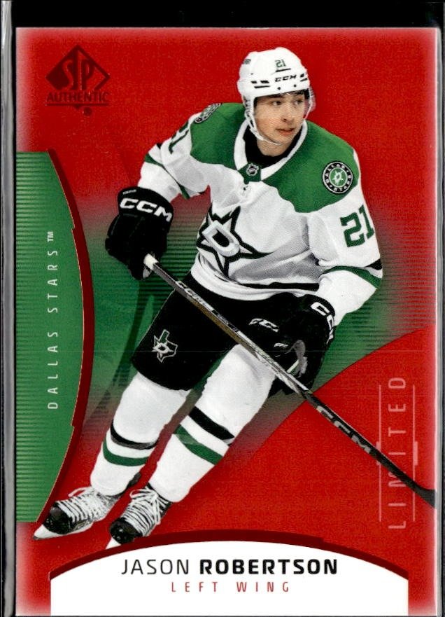 2025-26 Upper Deck SP Authentic Hockey Limited Red #63 Jason Robertson