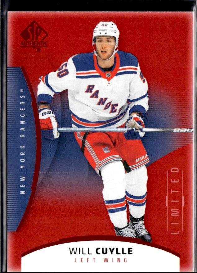 2025-26 Upper Deck SP Authentic Hockey Limited Red #18 Will Cuylle