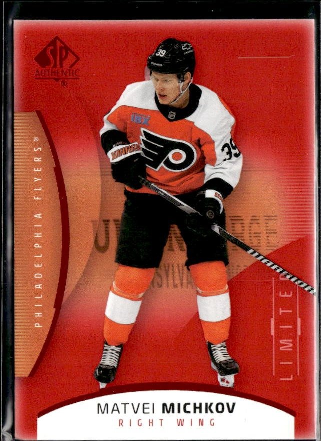 2025-26 Upper Deck SP Authentic Hockey Limited Red #56 Matvei Michkov