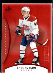 2025-26 Upper Deck SP Authentic Hockey Limited Red #13 Lane Hutson