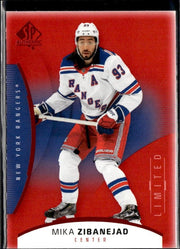 2025-26 Upper Deck SP Authentic Hockey Limited Red #68 Mika Zibanejad