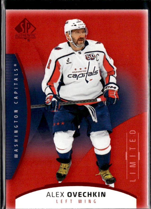 2025-26 Upper Deck SP Authentic Hockey Limited Red #39 Alex Ovechkin