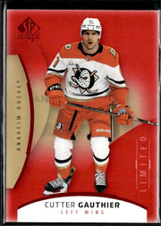 2025-26 Upper Deck SP Authentic Hockey Limited Red #62 Cutter Gauthier