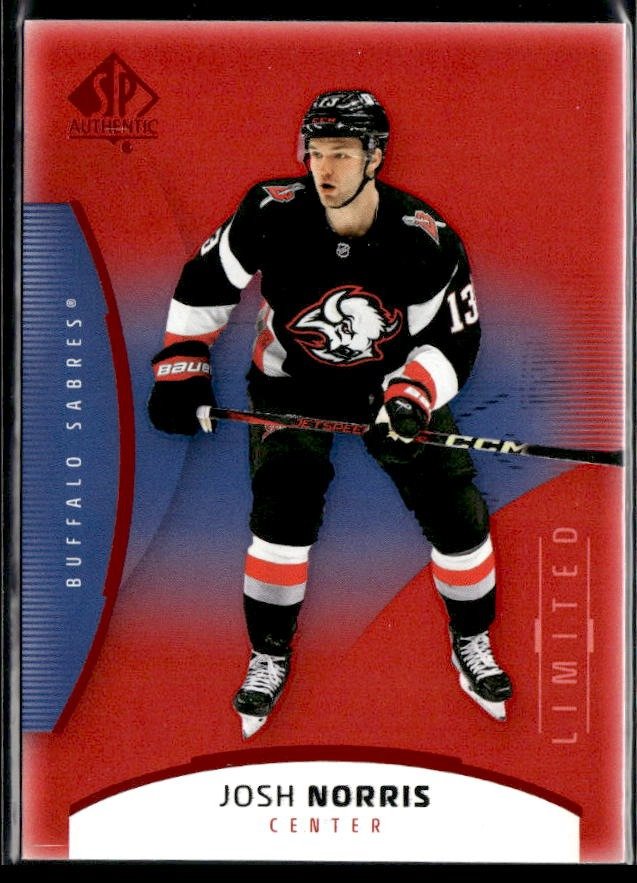 2025-26 Upper Deck SP Authentic Hockey Limited Red #54 Josh Norris