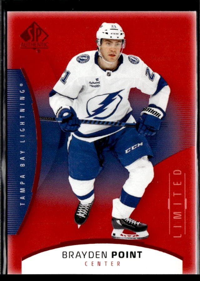 2025-26 Upper Deck SP Authentic Hockey Limited Red #50 Brayden Point