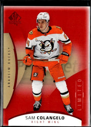 2025-26 Upper Deck SP Authentic Hockey Limited Red #16 Sam Colangelo