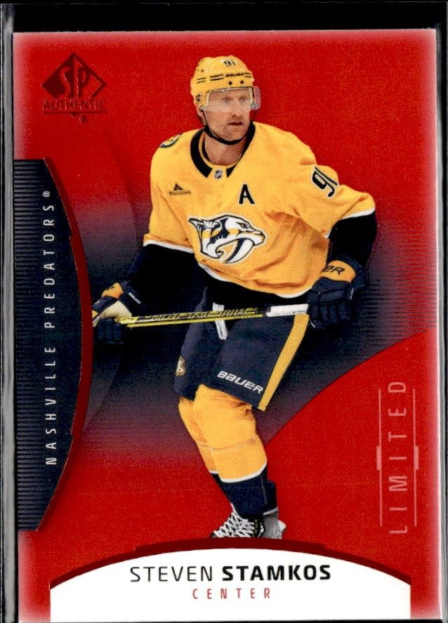 2025-26 Upper Deck SP Authentic Hockey Limited Red #9 Steven Stamkos