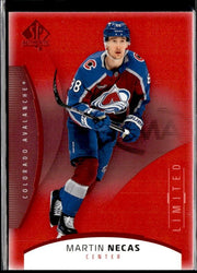 2025-26 Upper Deck SP Authentic Hockey Limited Red #1 Martin Necas
